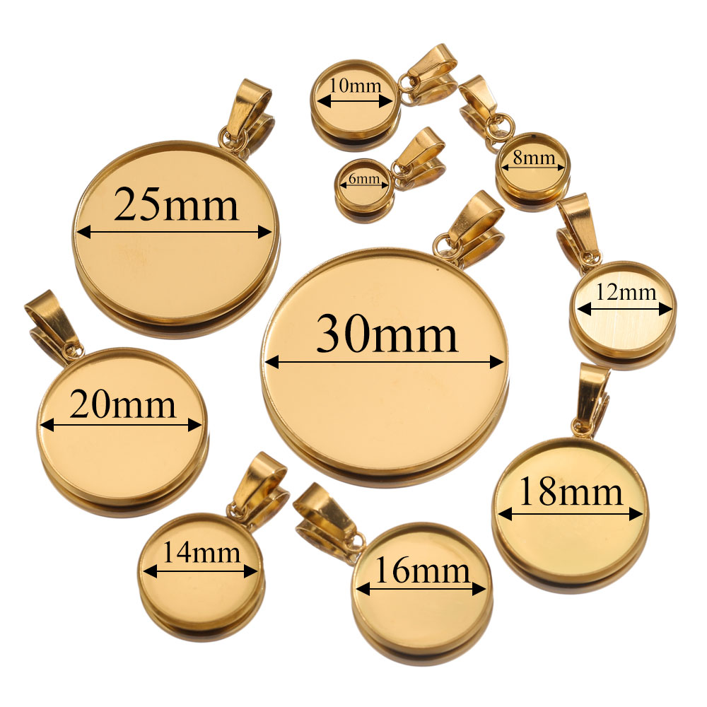 10 pz Pendenti In Oro In Accia - Resin Art Materials Kit recensione e prezzo