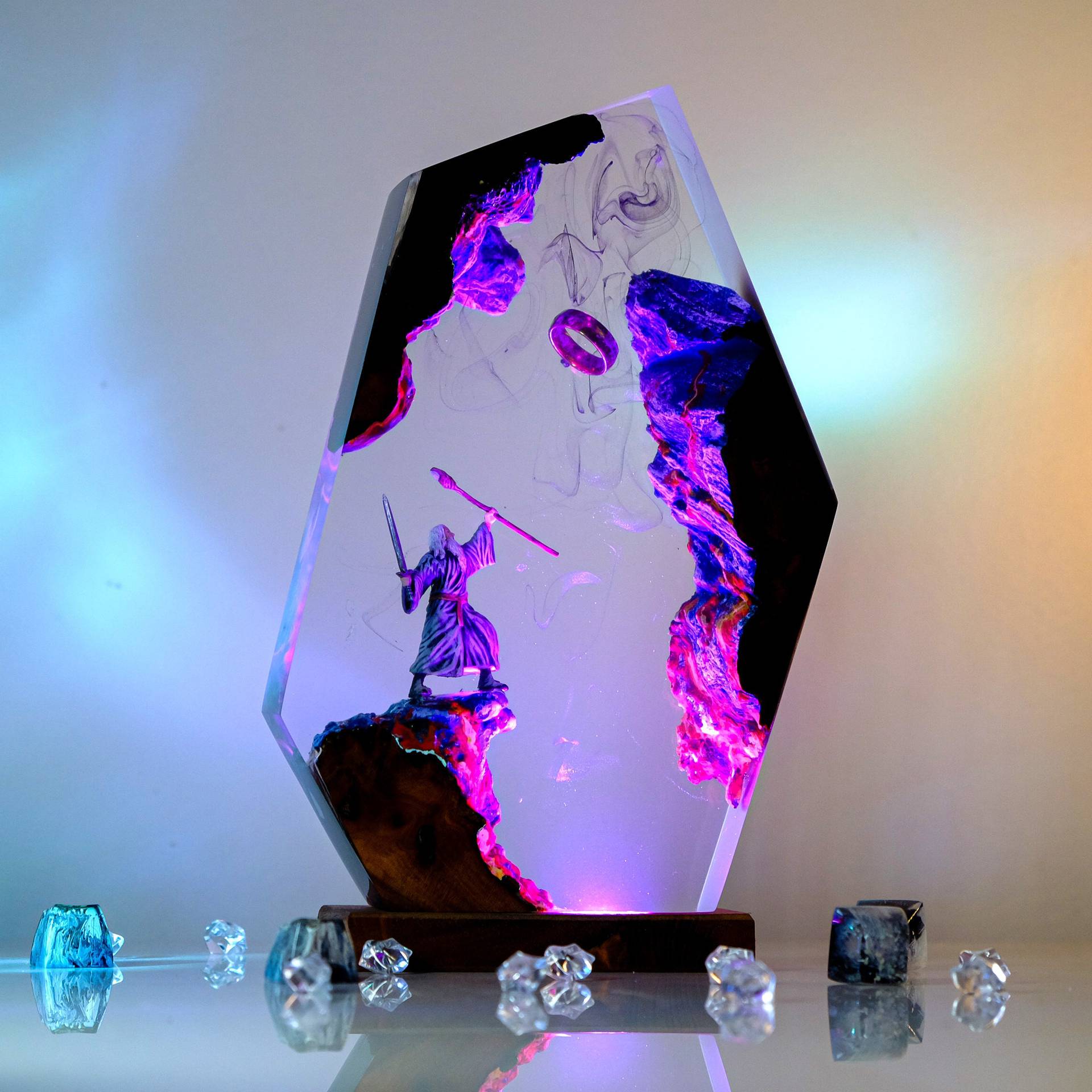 Lampada da Tavolo in Resina co - Resin Art Resin recensione e prezzo