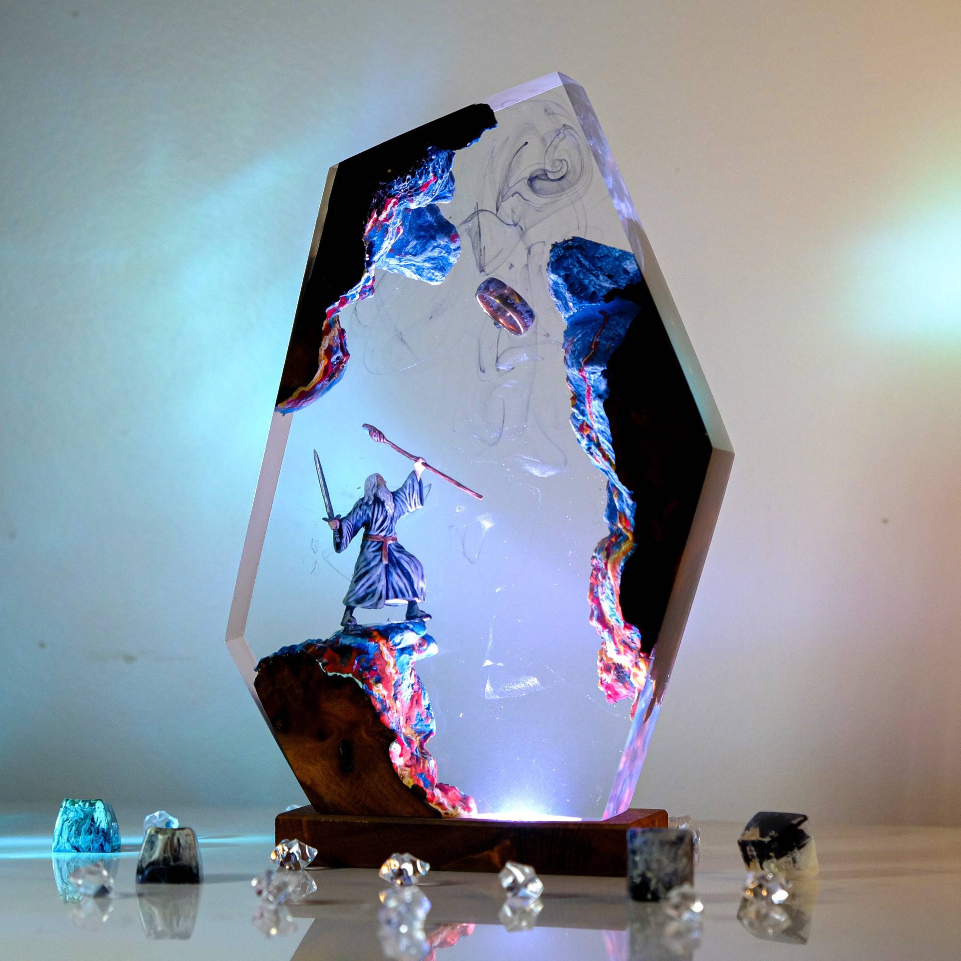 Lampada da Tavolo in Resina co - Resin Art Resin recensione e prezzo