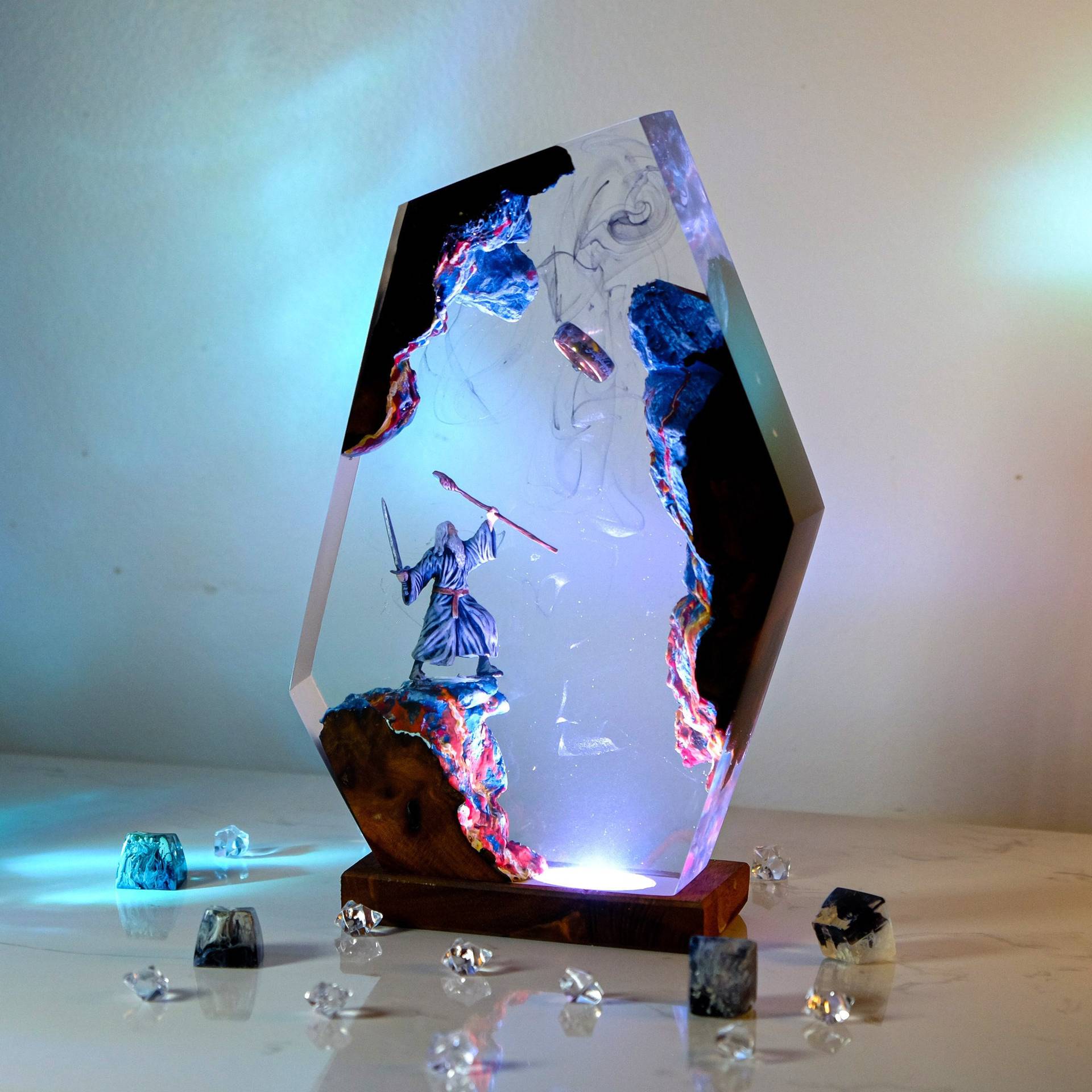 Lampada da Tavolo in Resina co - Resin Art Resin recensione e prezzo