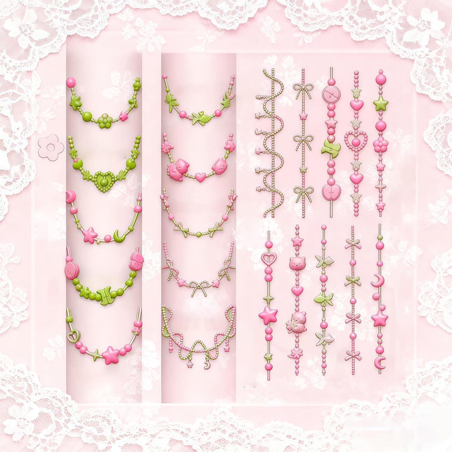 Collana di perline 3D Stampo p - Resin Art Template recensione e prezzo