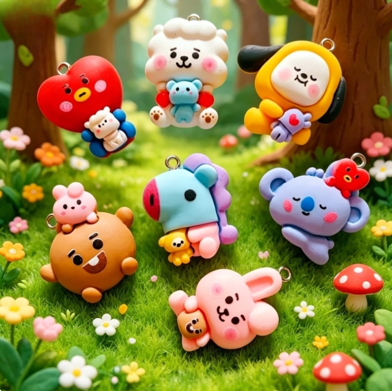 7 pezzi di ciondoli in resina  - Resin Art And Craft recensione e prezzo