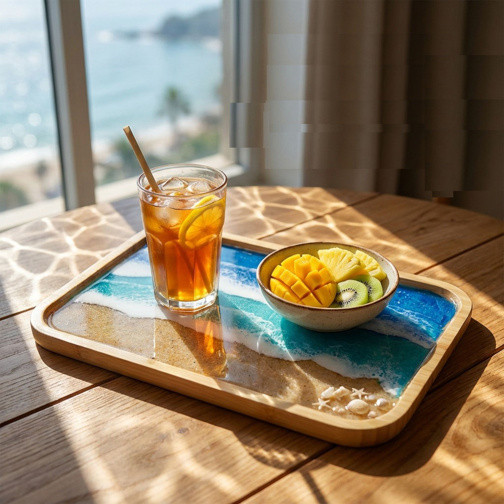 Vassoio Decorativo in Resina E - Resin Art Dining Table recensione e prezzo