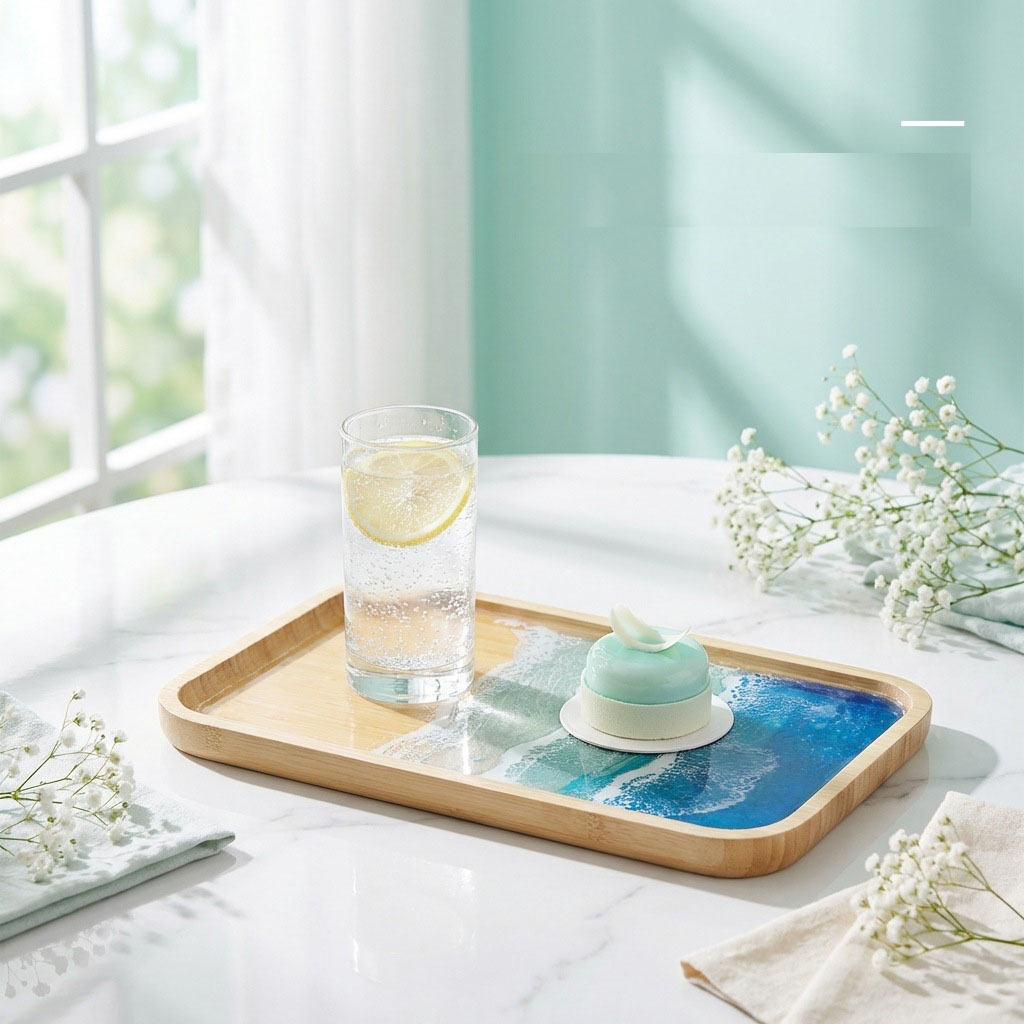 Vassoio Decorativo in Resina E - Resin Art Dining Table recensione e prezzo