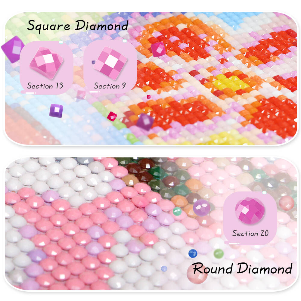 Dipinto Diamantato Senza Corni - Resin Art Flower recensione e prezzo