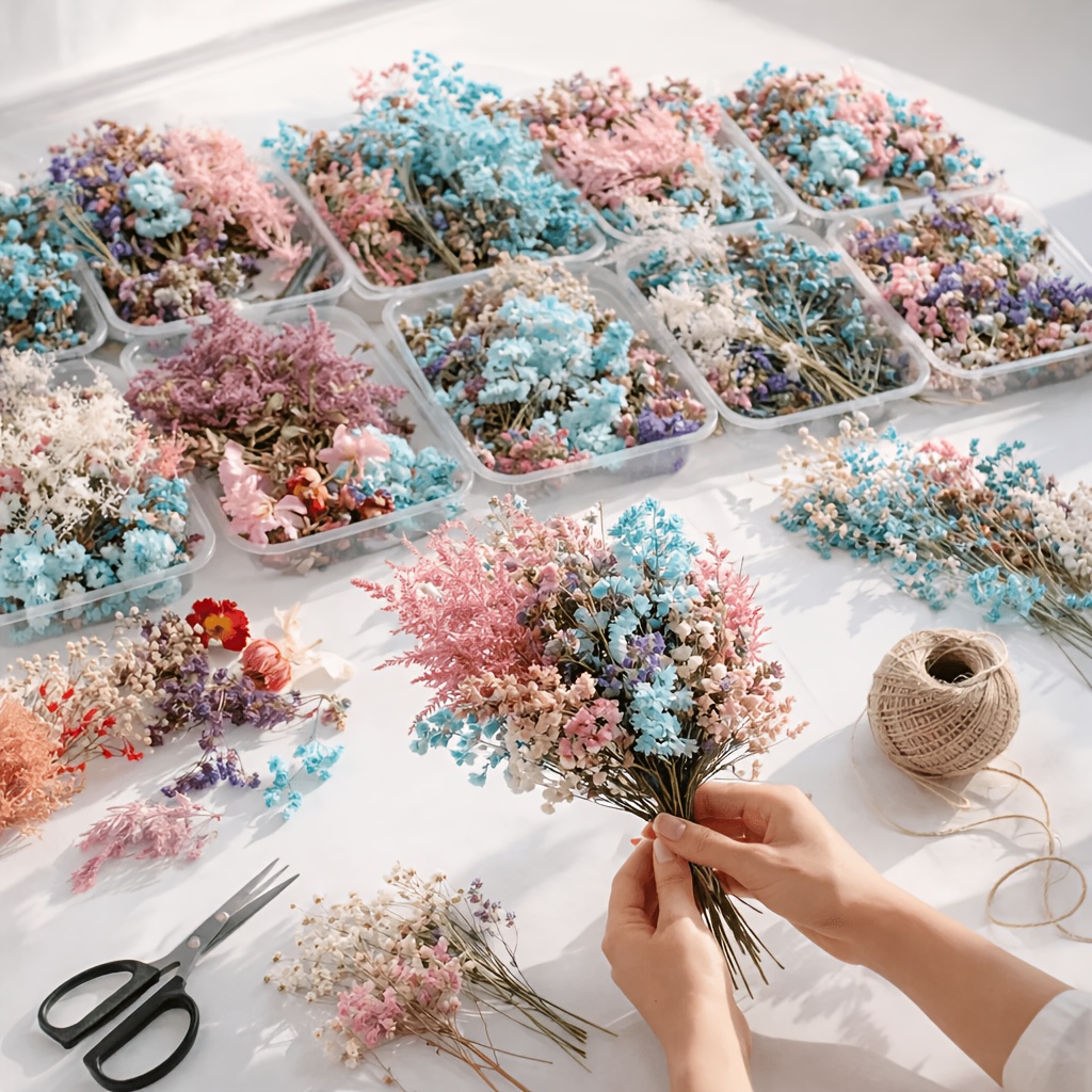 Set di 10 bouquet di fiori sec - Resin Art Gift For Wedding recensione e prezzo