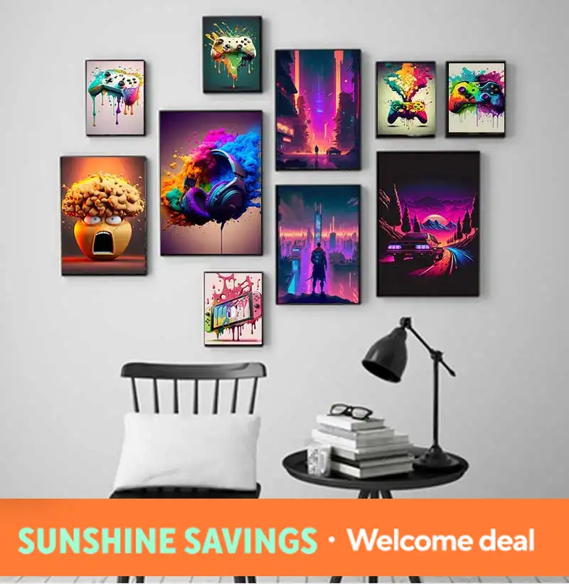 Poster da Parete 2026 con Cont - Resin Art Aesthetic recensione e prezzo