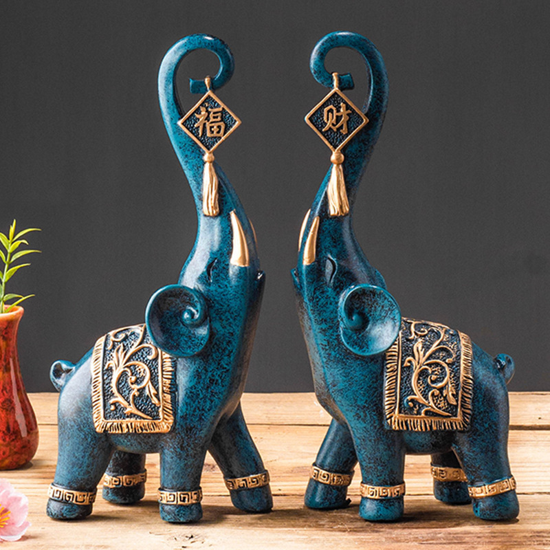 Coppia di Statuette Portafortu - Resin Art Gift For Wedding recensione e prezzo
