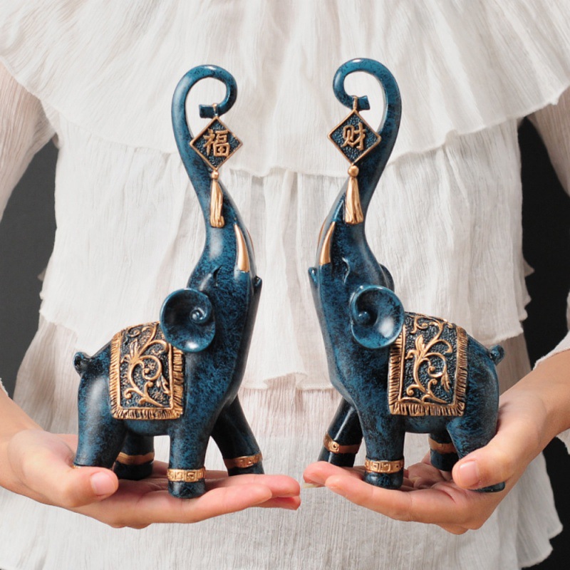 Coppia di Statuette Portafortu - Resin Art Gift For Wedding recensione e prezzo