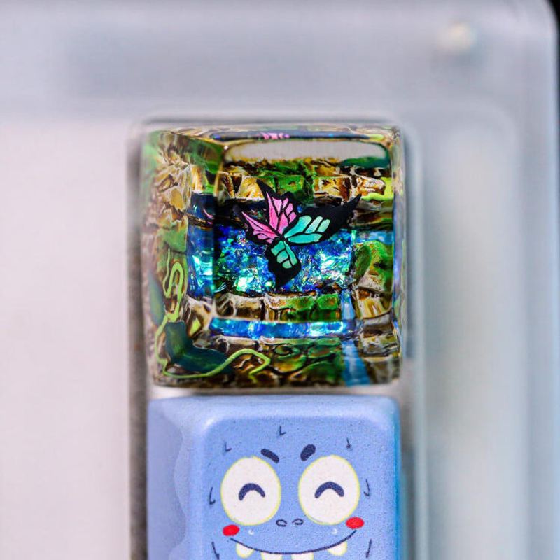 Keycap in Resina a Forma di Or - Resin Art Resin recensione e prezzo