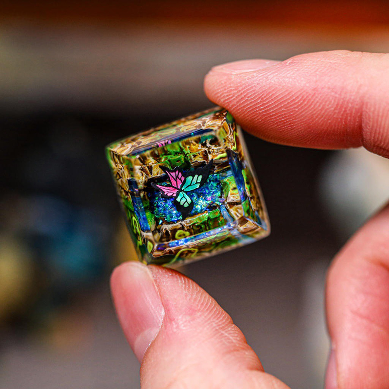 Keycap in Resina a Forma di Or - Resin Art Resin recensione e prezzo