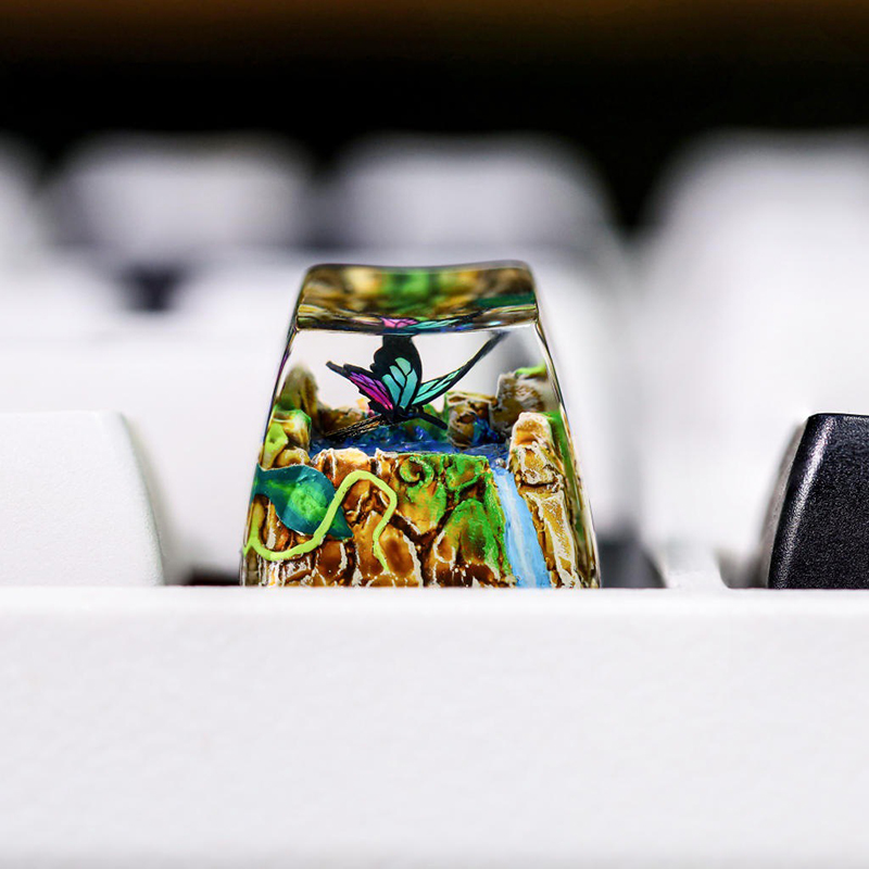 Keycap in Resina a Forma di Or - Resin Art Resin recensione e prezzo