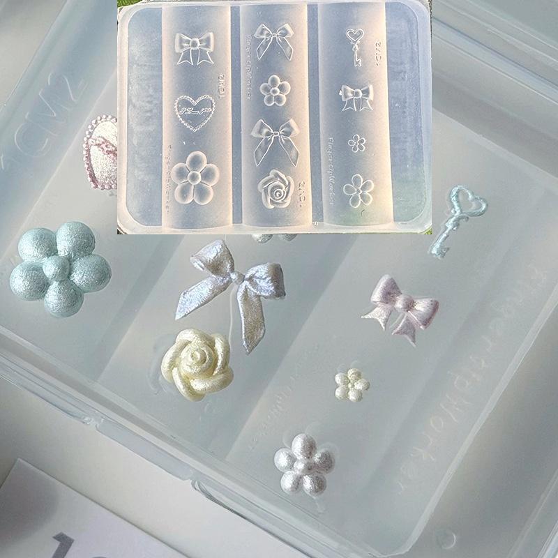 Nuovo Stampo per Unghie in Sil - Resin Art Template recensione e prezzo