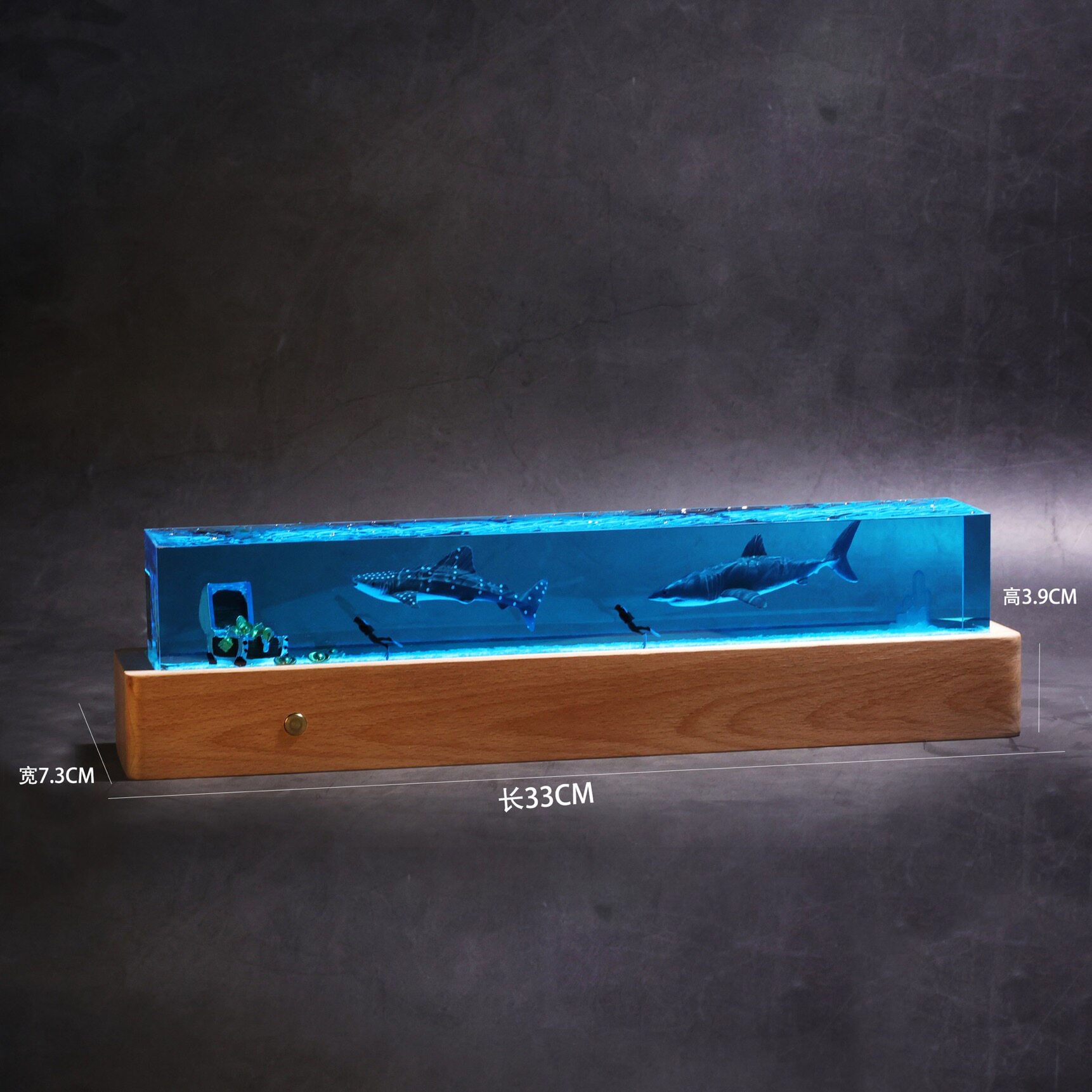 Creativa Lampada Notturna con  - Resin Art Underwater recensione e prezzo