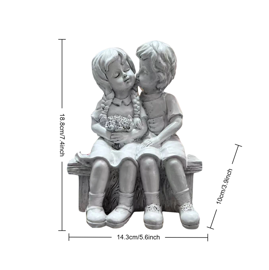 Statua in resina di bambino e  - Resin Art Aesthetic recensione e prezzo