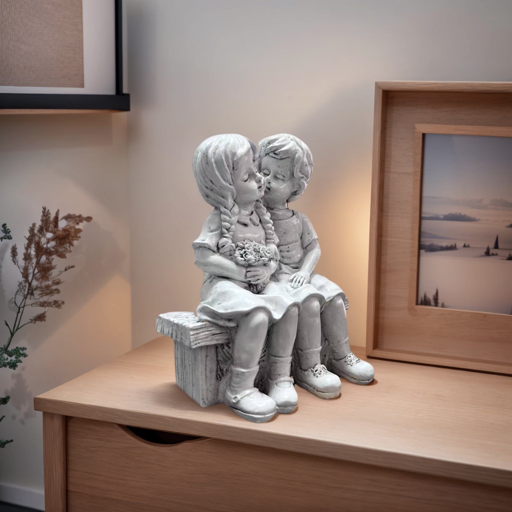 Statua in resina di bambino e  - Resin Art Aesthetic recensione e prezzo