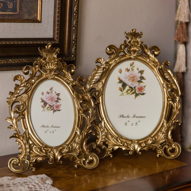Cornice Ovale in Resina Dorata - Resin Art Gift For Wedding recensione e prezzo