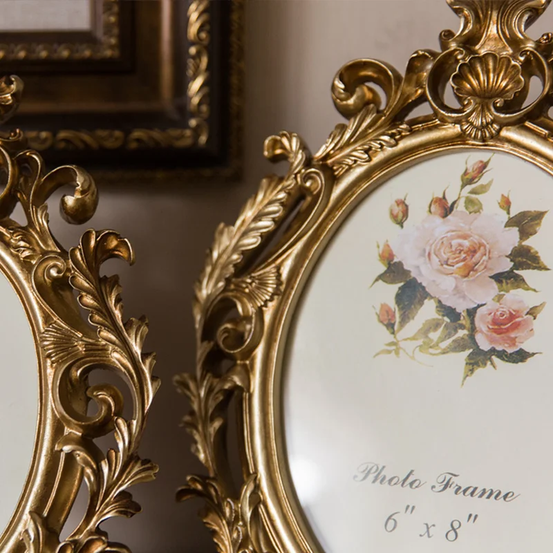 Cornice Ovale in Resina Dorata - Resin Art Gift For Wedding recensione e prezzo