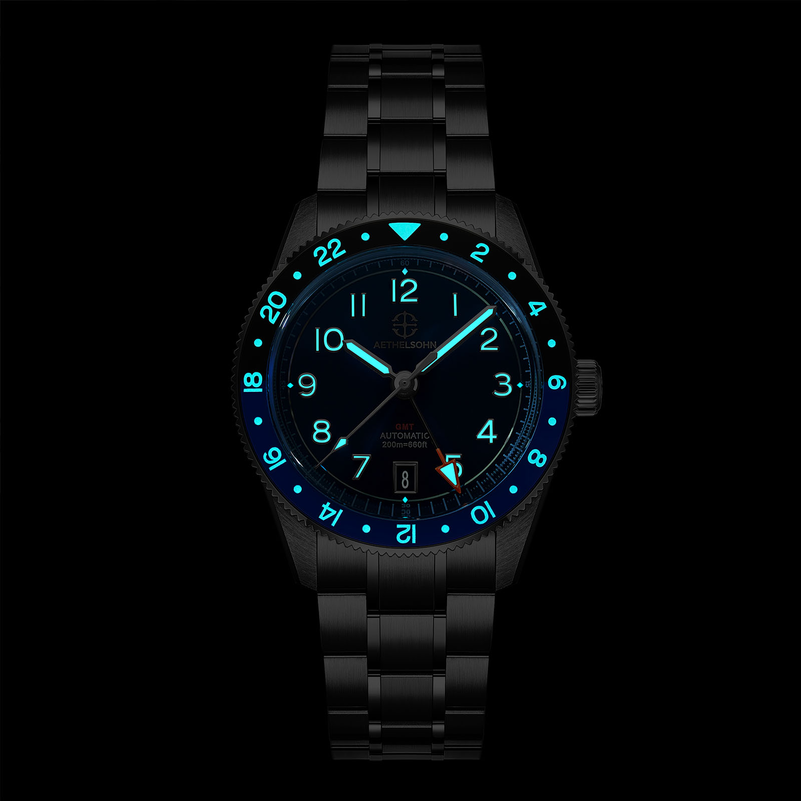 AETHELSOHN Orologio GMT Horizo - Resin Art Underwater recensione e prezzo